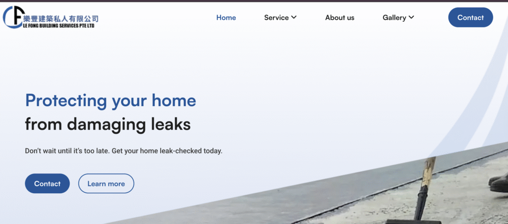 Le Fong Waterproofing Singapore