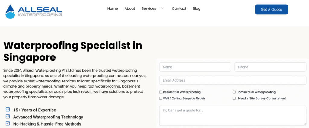 Allseal Waterproofing Pte Ltd